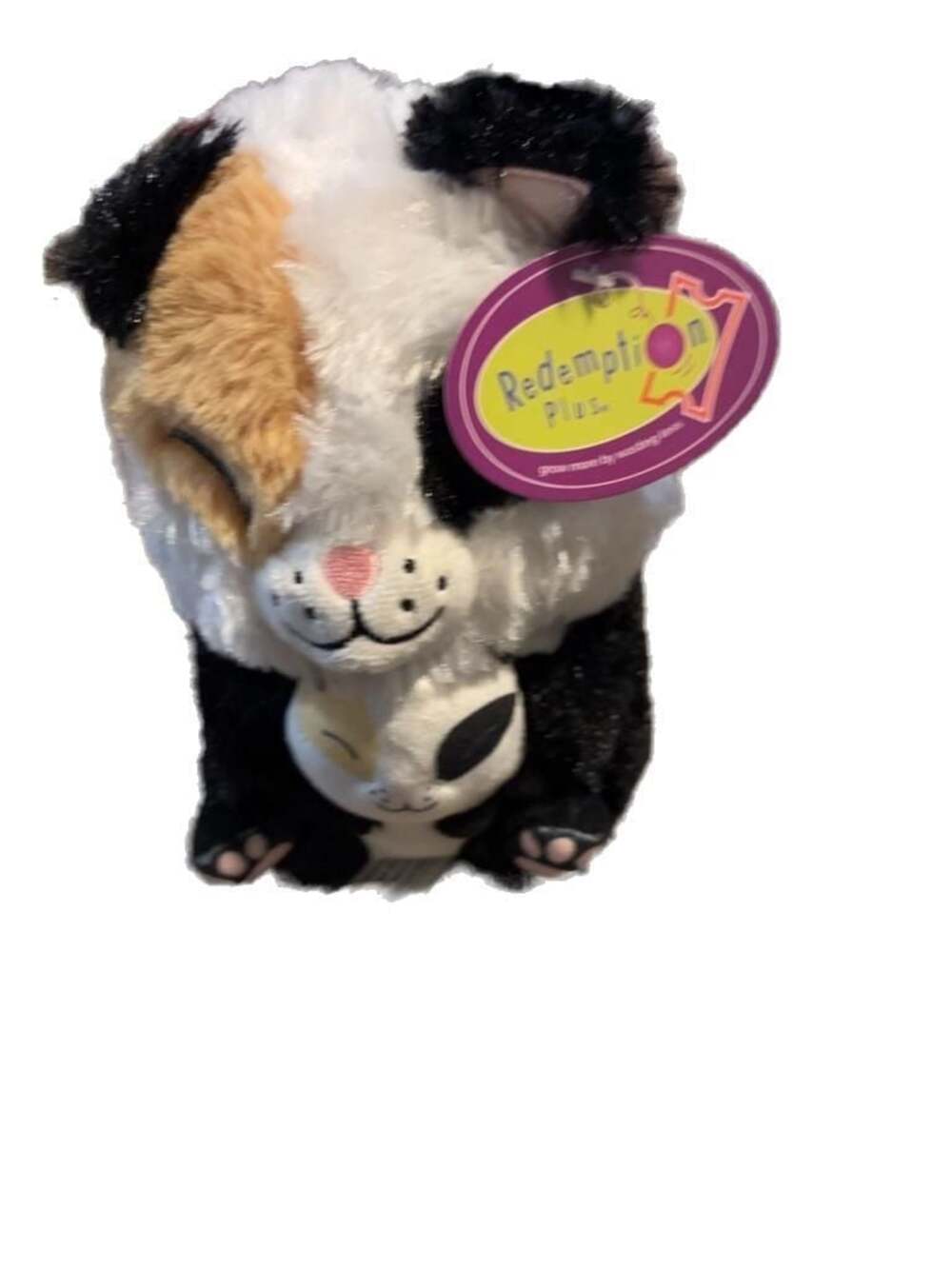 Redemption Plus Calico Cat Plush Toy with Baby